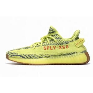Adidas Yeezy Boost 350 V2 Low Semi Frozen Yellow Knit Men’s 11 Sneakers Shoes